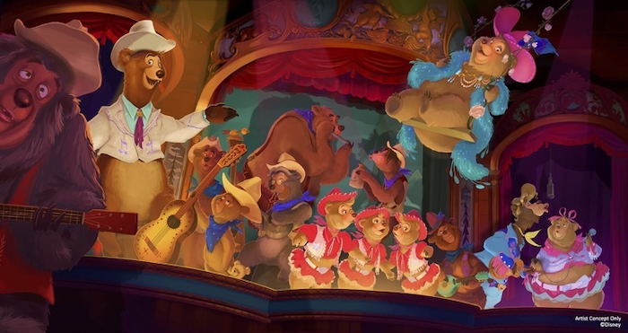 Country Bear Musical Jamboree Concept Art