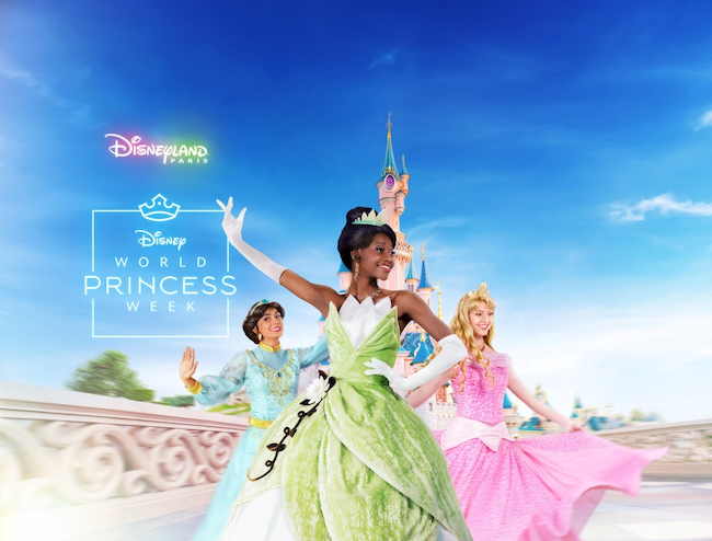 World Princess Week image from Disneyland Paris