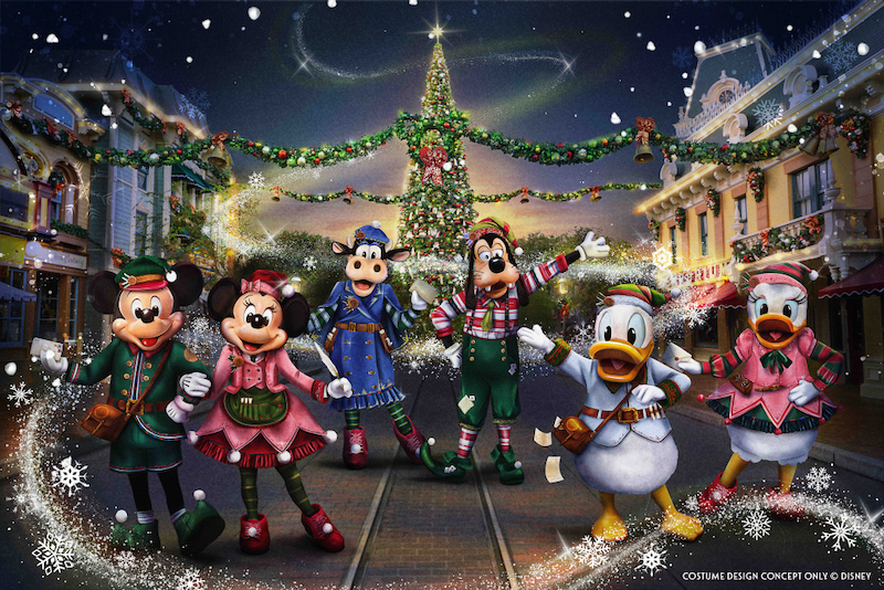 Disneyland Resort Holiday Characters