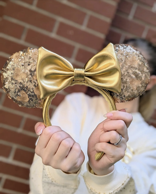 Gold Ear Headband Disneyland Paris