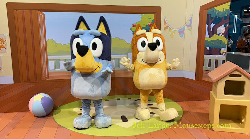 Bluey and Bingo at D23 2024: The Ultimate Disney Fan Event