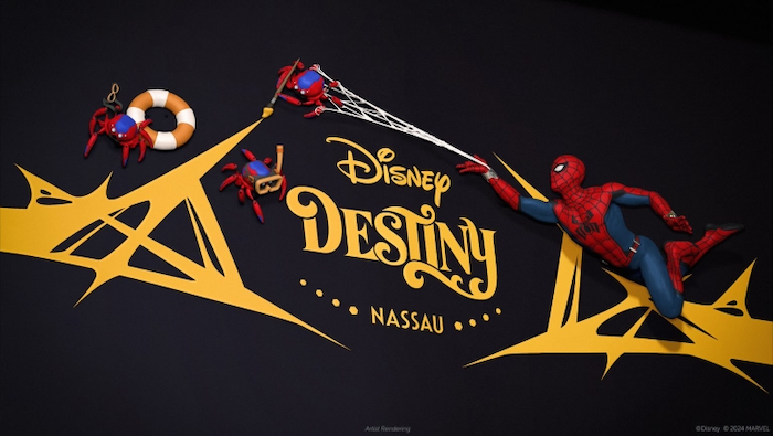 Spider-Man on Disney Destiny Stern