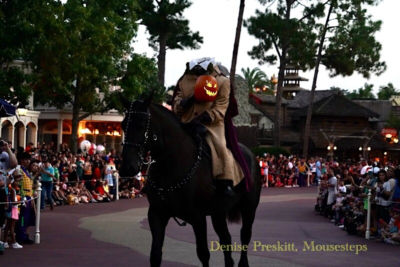 Headless Horseman in Mickey's Boo-to-You Halloween Parade