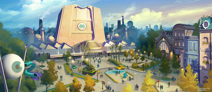 Monsters Inc. Land coming to Disney's Hollywood Studios - concept art 