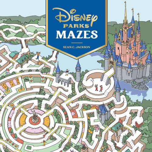 Disney Parks Mazes Book