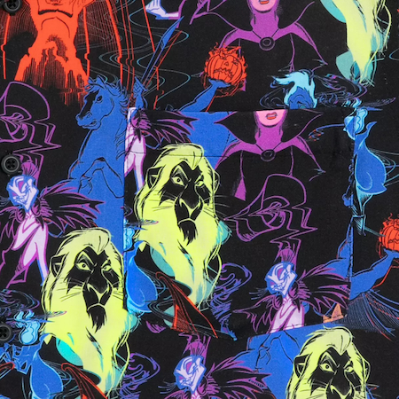 Disney Villains Woven Shirt for Adults