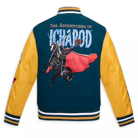 Ichabod and Mr. Toad Varsity Jacket for Adults