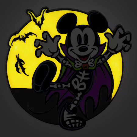 Mickey Mouse Halloween Glow-in-the-Dark Pin