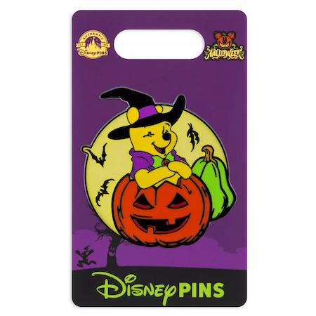 Winnie the Pooh Halloween Glow-in-the-Dark Pin