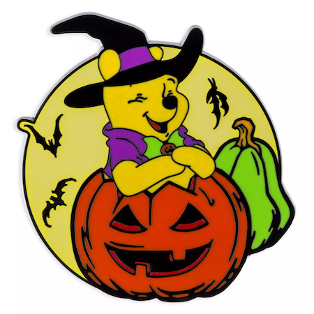 Winnie the Pooh Halloween Glow-in-the-Dark Pin