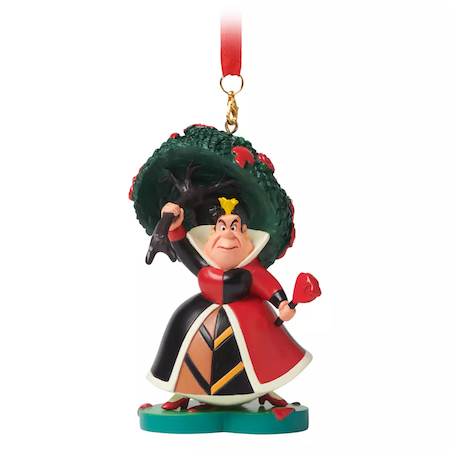 Queen of Hearts Sketchbook Ornament – Alice in Wonderland