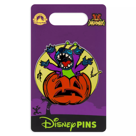 Stitch Halloween Glow-in-the-Dark Pin