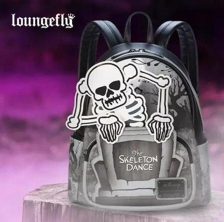 The Skeleton Dance Loungefly coming to the Disney Store