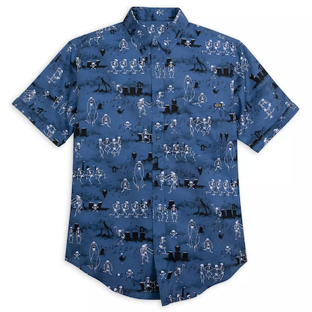 The Skeleton Dance Woven Shirt for Men by RSVLTS