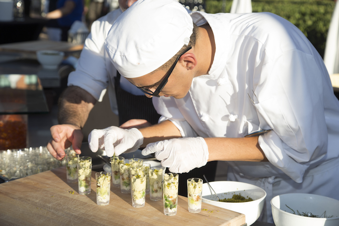 Chef preparing food, Swan and Dolphin Food and Wine Classic