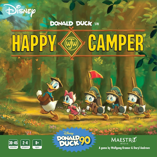 Donald Duck in Happy Camper Game