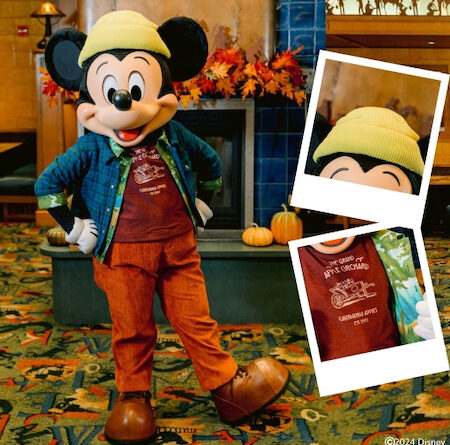 Mickey Mouse for "Mickey's Autumn Adventures" at Storytellers Cafe