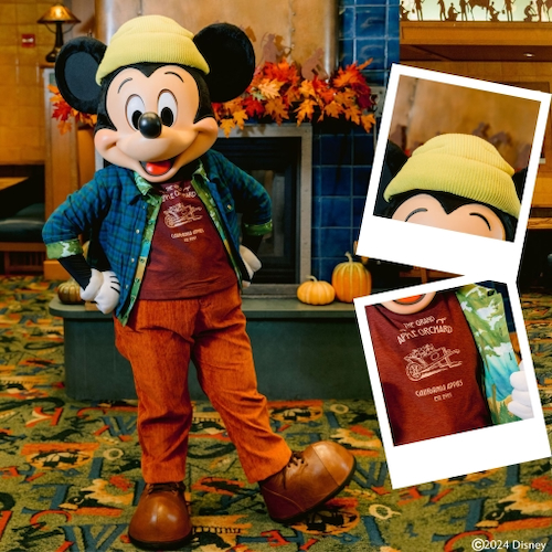 Mickey Mouse for "Mickey's Autumn Adventures" at Storytellers Cafe