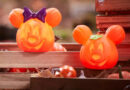 Mickey and Minnie Mouse Mini Glow Pumpkins