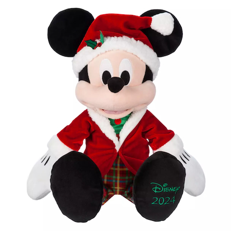 Mickey Mouse Holiday Plush – Medium 16''