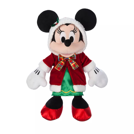 Minnie Mouse Holiday Plush 2024