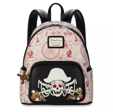 Pirates of the Caribbean Glow-in-the-Dark Loungefly Mini Backpack