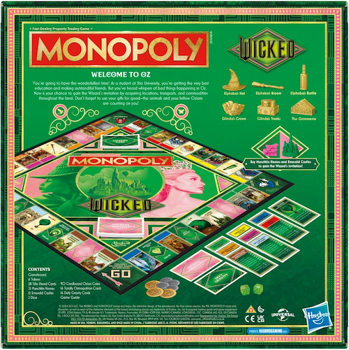 Monopoly Wicked Edition Board Game