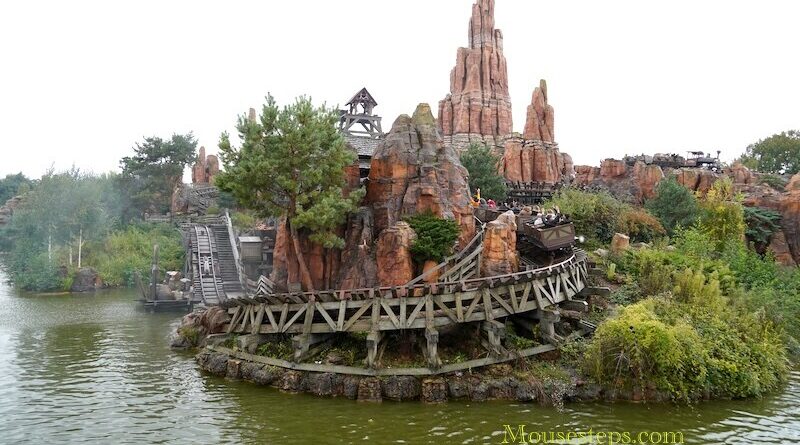 Big Thunder Mountain at Disneyland Paris