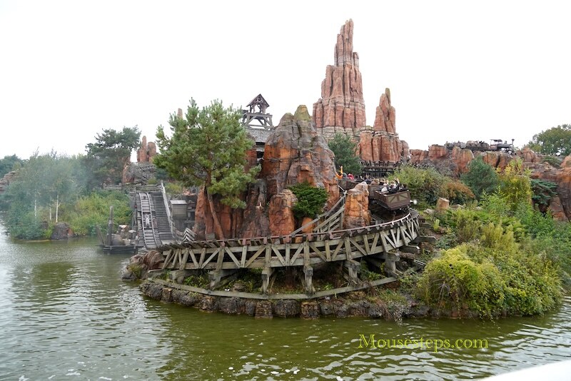 Big Thunder Mountain at Disneyland Paris