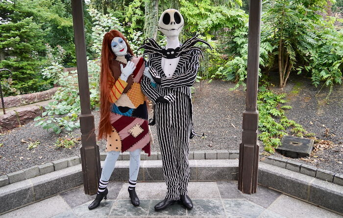 Jack and Sally at Disneyland Paris