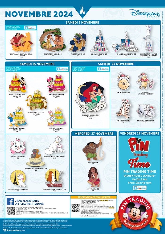 Disneyland Paris Pin Trading 2024