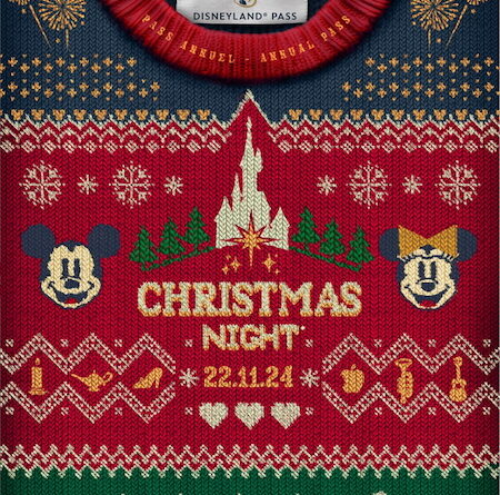 Disneyland Pass Christmas Night visual