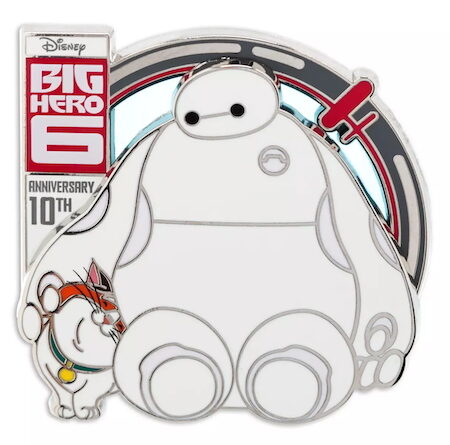 Baymax and Mochi Pin - 10th Anniversary