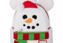 Mickey Mouse Snowman Holiday Loungefly Mini Backpack