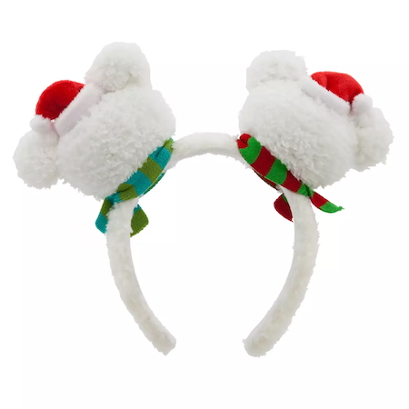 Mickey Mouse Snowman Holiday Ear Headband for Adults