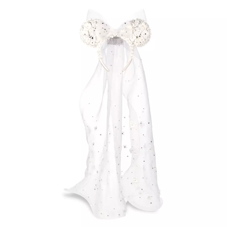 Minnie Mouse Bride Ear Headband by Vera Wang