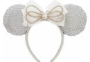 Minnie Mouse Ear Headband with Cubic Zirconia