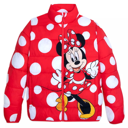 Minnie Mouse Puffer Jacket for Adults