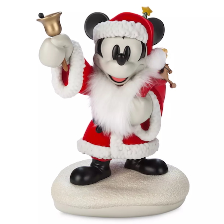 Santa Mickey Holiday Figure