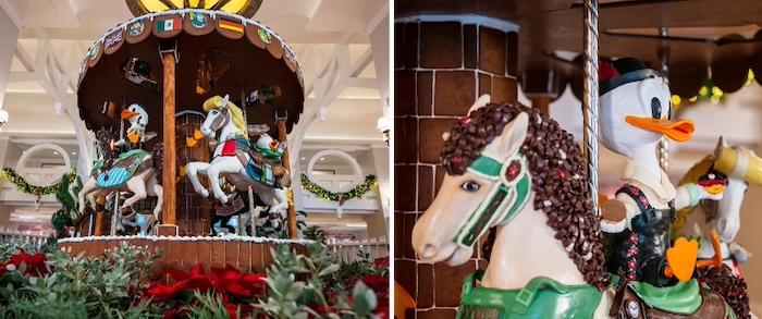 Disney's Beach Club Gingerbread Carousel