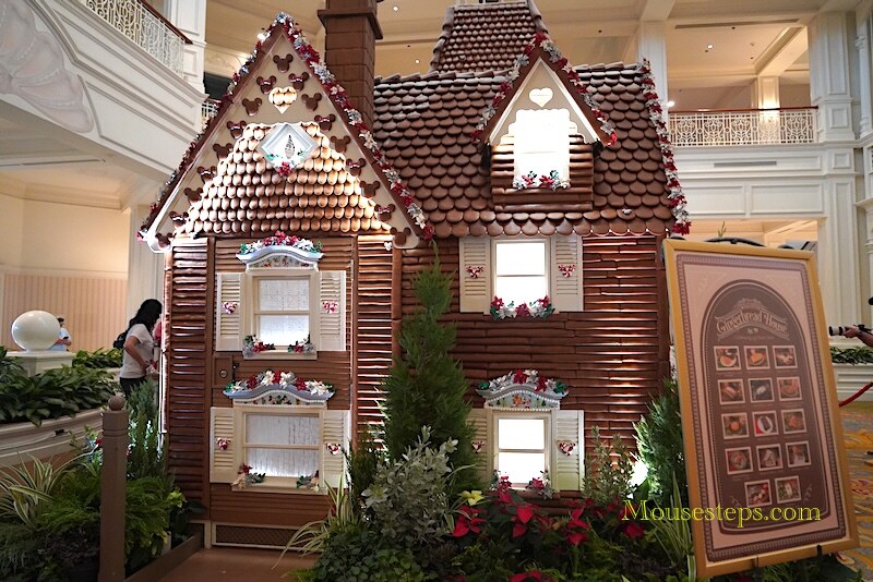 Disney's Grand Floridian Gingerbread House 2024 