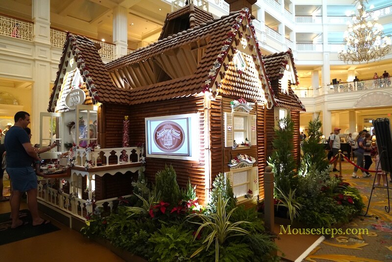 Disney's Grand Floridian Gingerbread House 2024