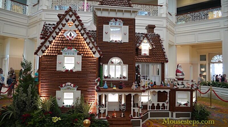 Disney's Grand Floridian Gingerbread House 2024