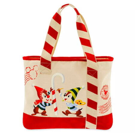 Chip and Dale Holiday Tote Bag