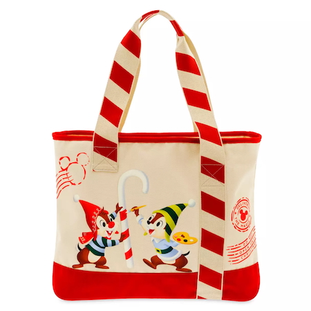 Chip and Dale Holiday Tote Bag