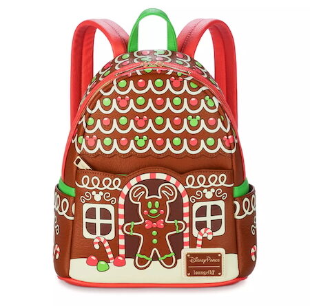 Mickey Mouse Gingerbread Loungefly Mini Backpack