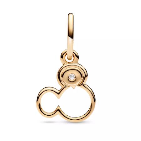 14K Mickey Mouse Icon Dangle Charm by Pandora