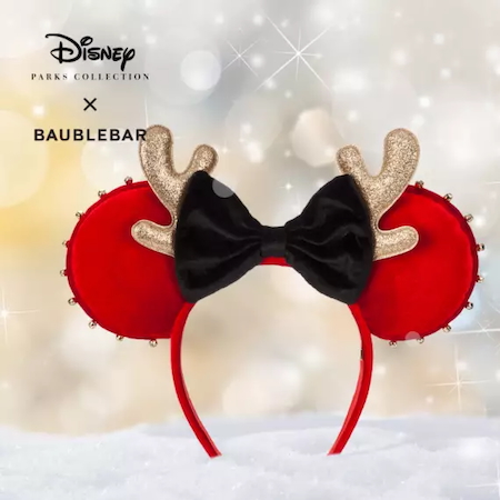 Minnie Mouse Reindeeer Headband