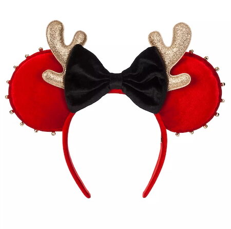 Minnie Mouse Reindeer Holiday Ear Headband