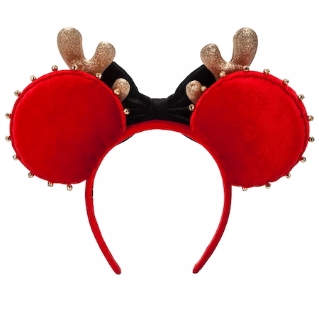 Minnie Mouse Reindeer Holiday Ear Headband